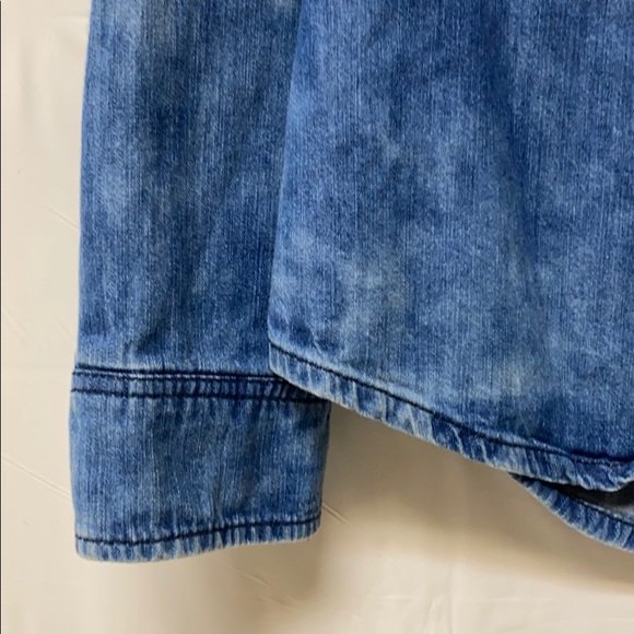 Life in Progress acid wash denim shirt - Picture 3 of 7